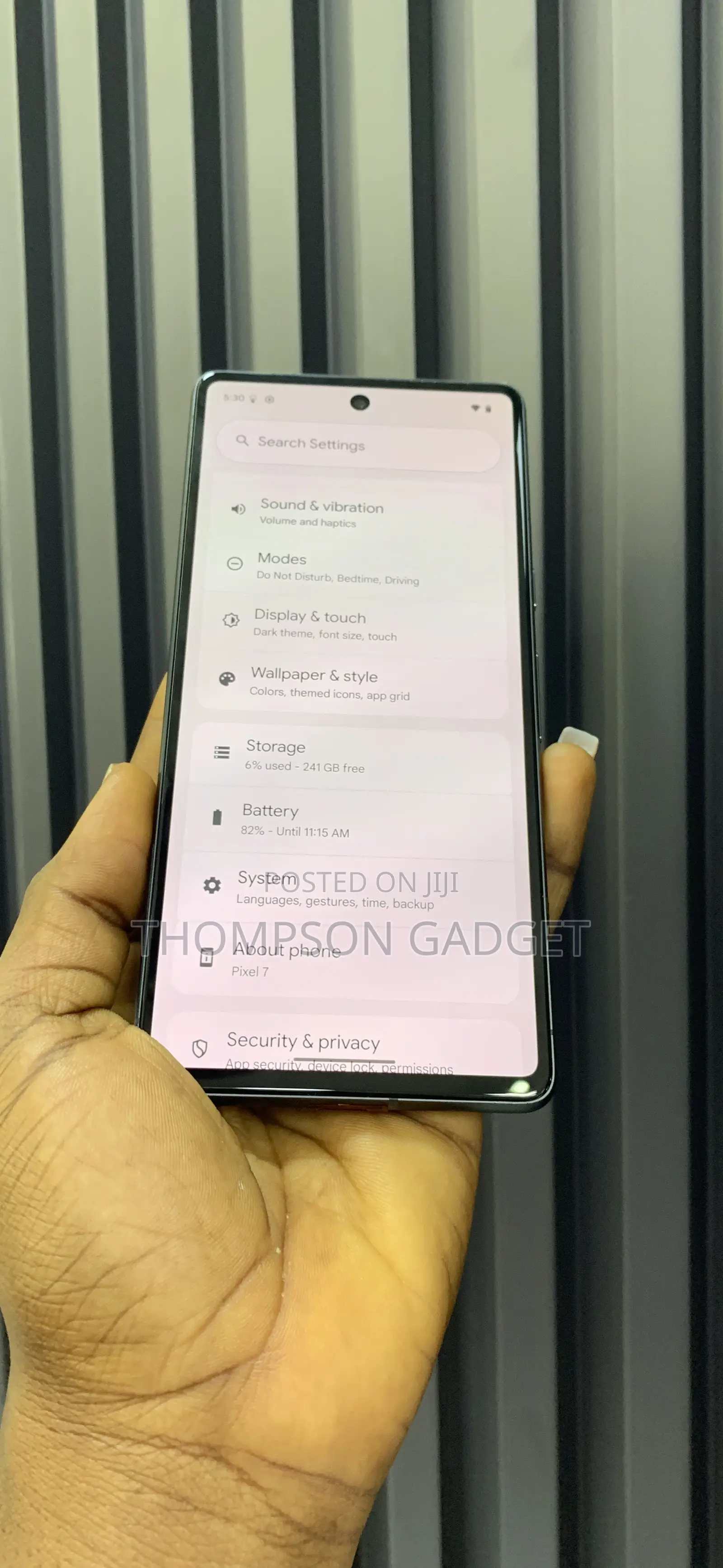 Google Pixel 7 256 GB Black