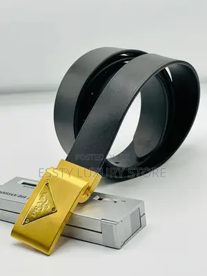 High Quality Luxury Prada Men Belt