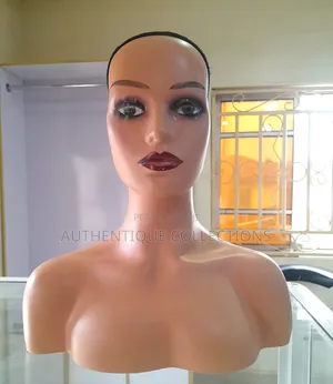 Mannequin Head for Turban, Scarves, Gele Etc