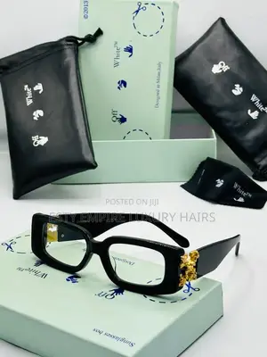 High Quality Thick Frame Off White Frame Glasses