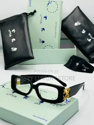 High Quality Thick Frame Off White Frame Glasses