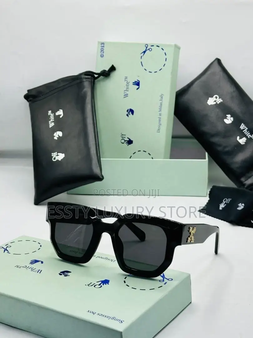 High Quality Thick Frame Off White Frame Glasses
