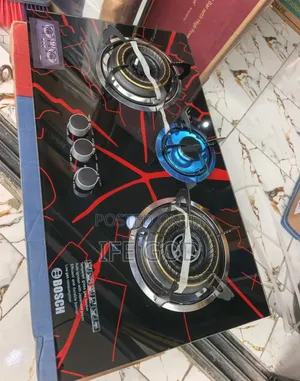 Original Bosch Inbuilt Premium Quality Luxury 3 Burners Gas Cooker Hob