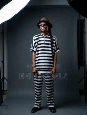 Striped Unisex Two Piece