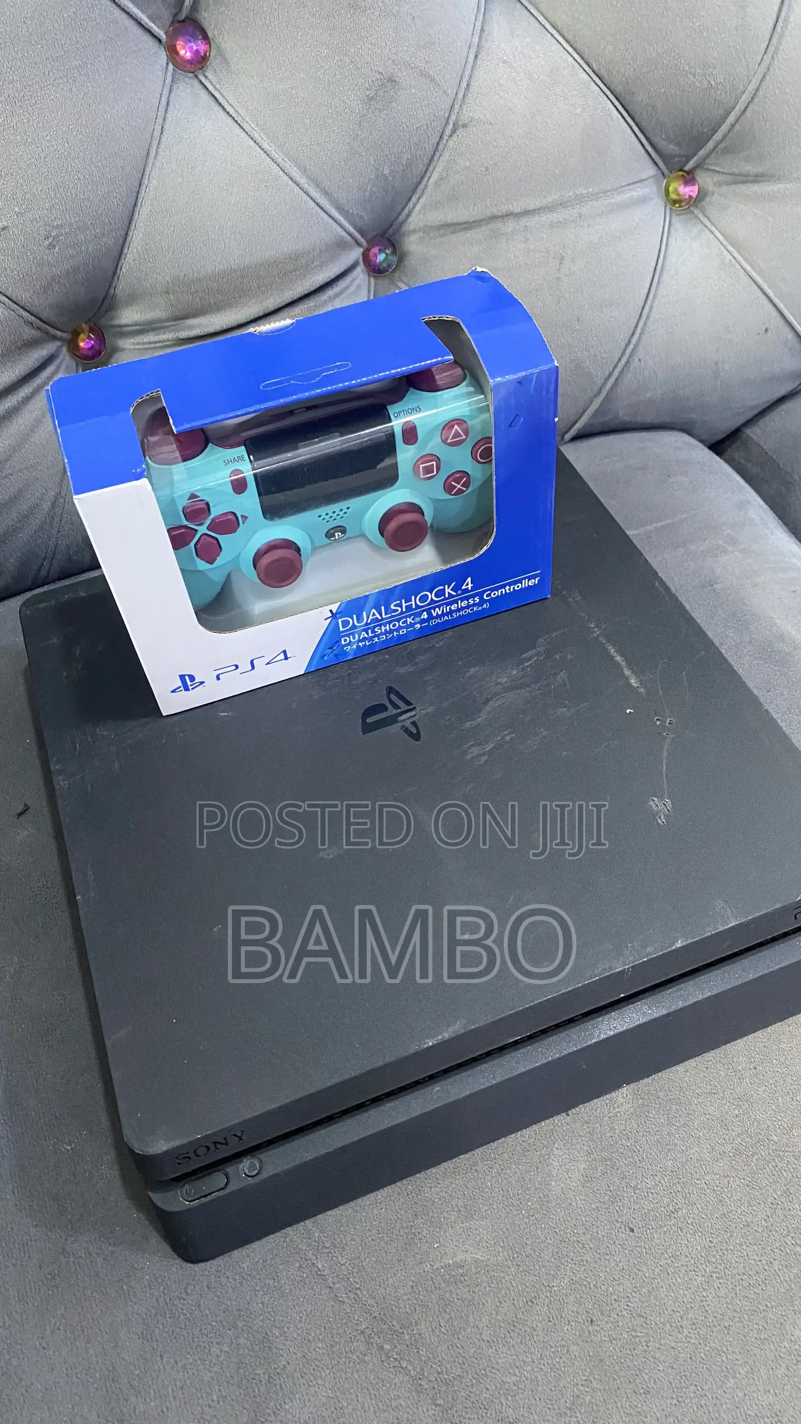 Ps4 Slim With 1 Pad 8 Games (500gb)