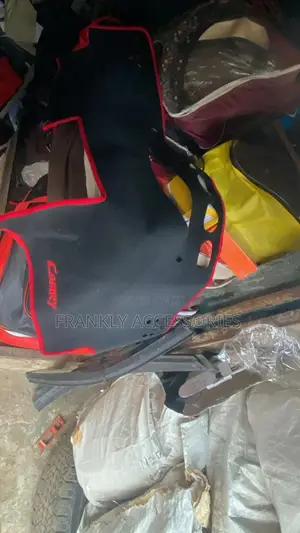 Camry Dashboard Cover Black With Red Mouth