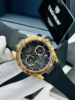 High Quality Tagheuer Rubber Wristwatch