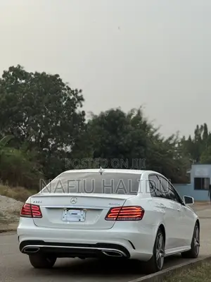 Mercedes-Benz E350 2015 White