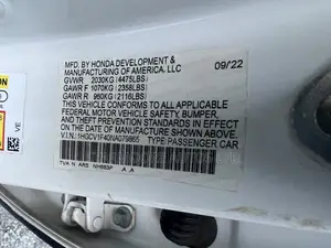 Honda Accord 2023 White
