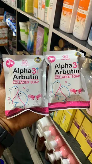 Alpha Arbutin +Collagen Tablet Soap