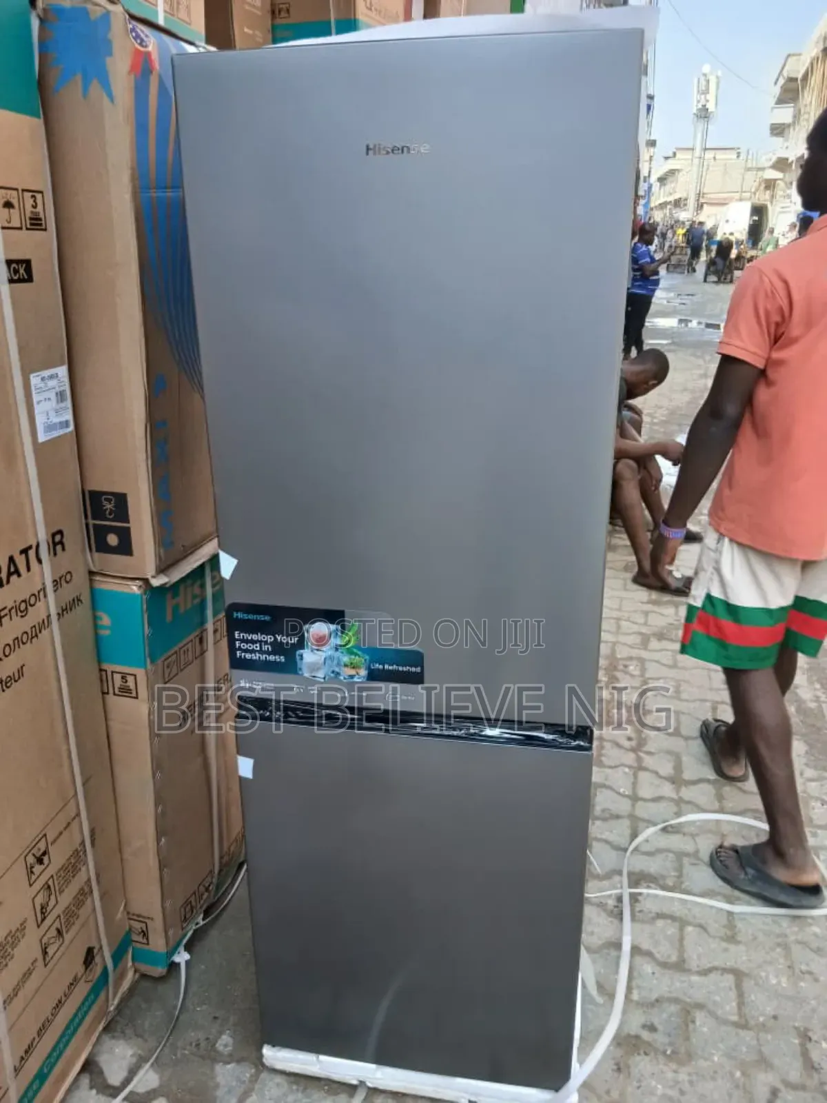 Original Hisense Standing Fridge