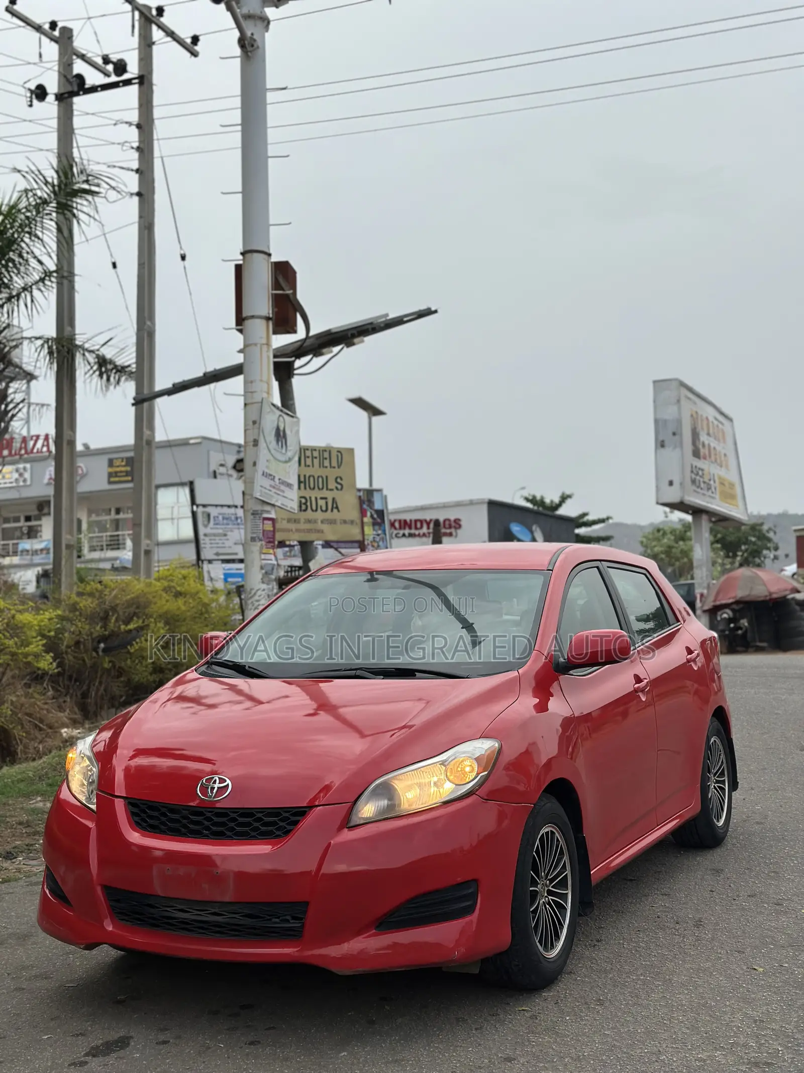 Toyota Matrix 2010 Red for sale - Kindyags integrated autos Price: ₦ ...