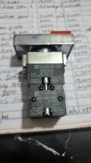 Telemecanique Double Push With Light