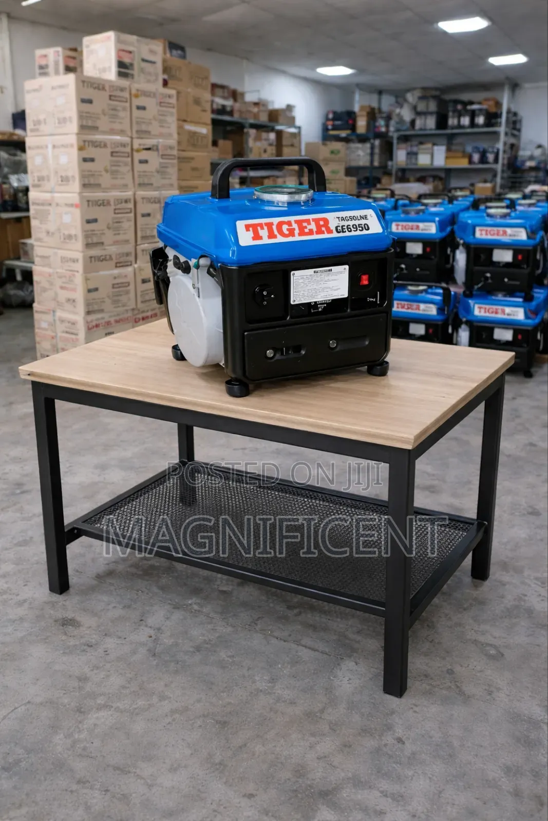 Tiger Tg950 Small Petrol Generator Portable, Fuel Efficient Reliab