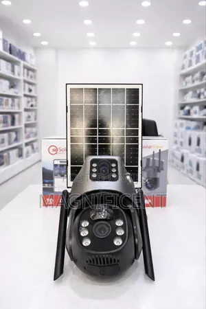 Solar Security Camera With Panel – Wireless, Night Vision Moti 
