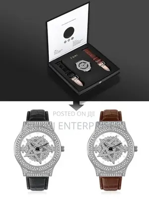 Tomi Leather Strap Watch
