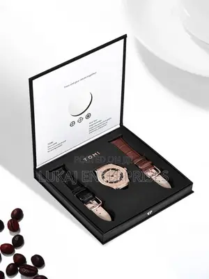 Tomi Leather Strap Watch