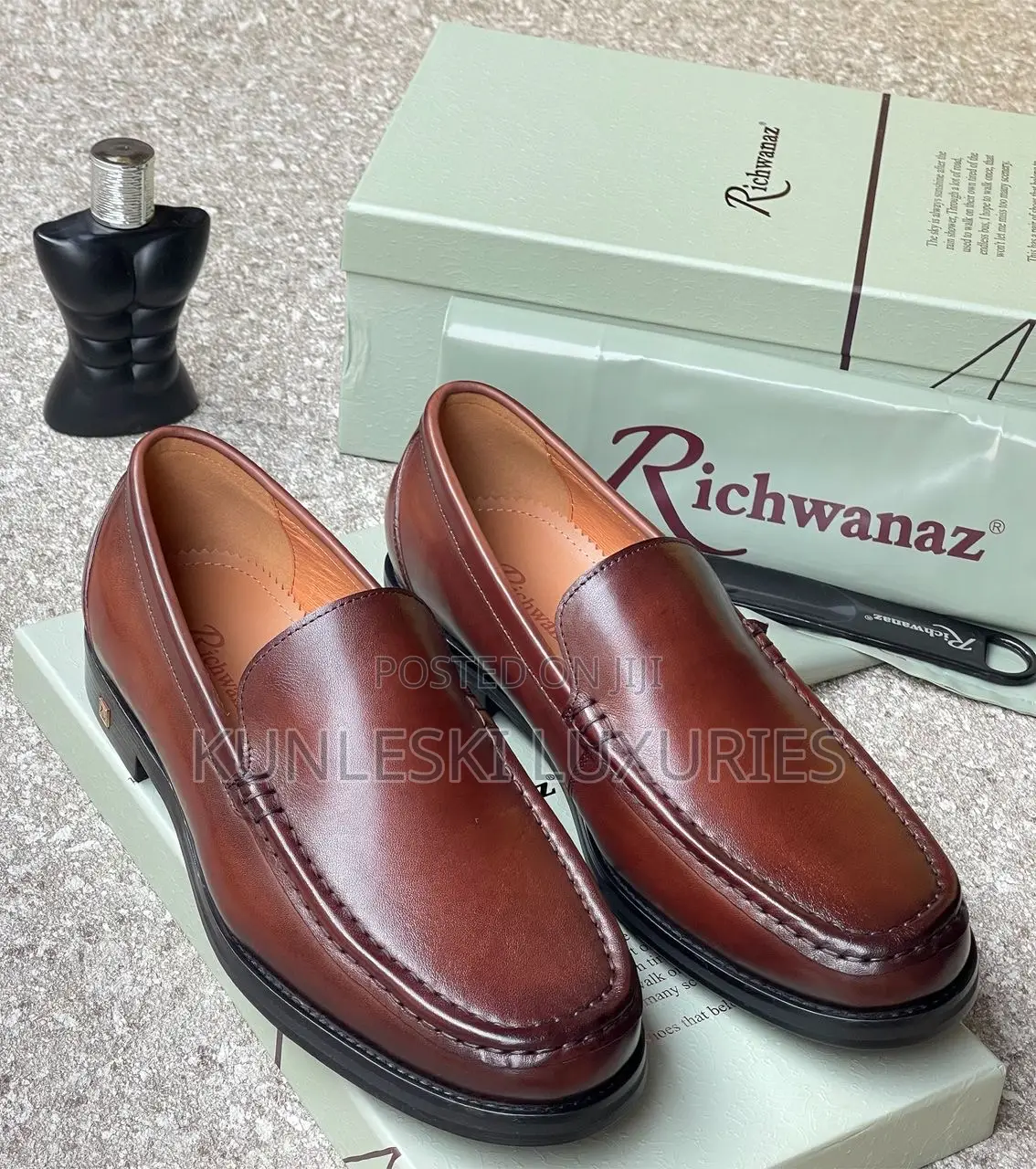 Original Rickwanaz Men Loafers Shoes in 2 Colors