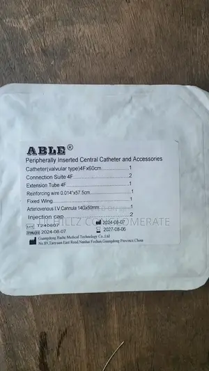 Peripherally Inserted Central Catheter and Accessories