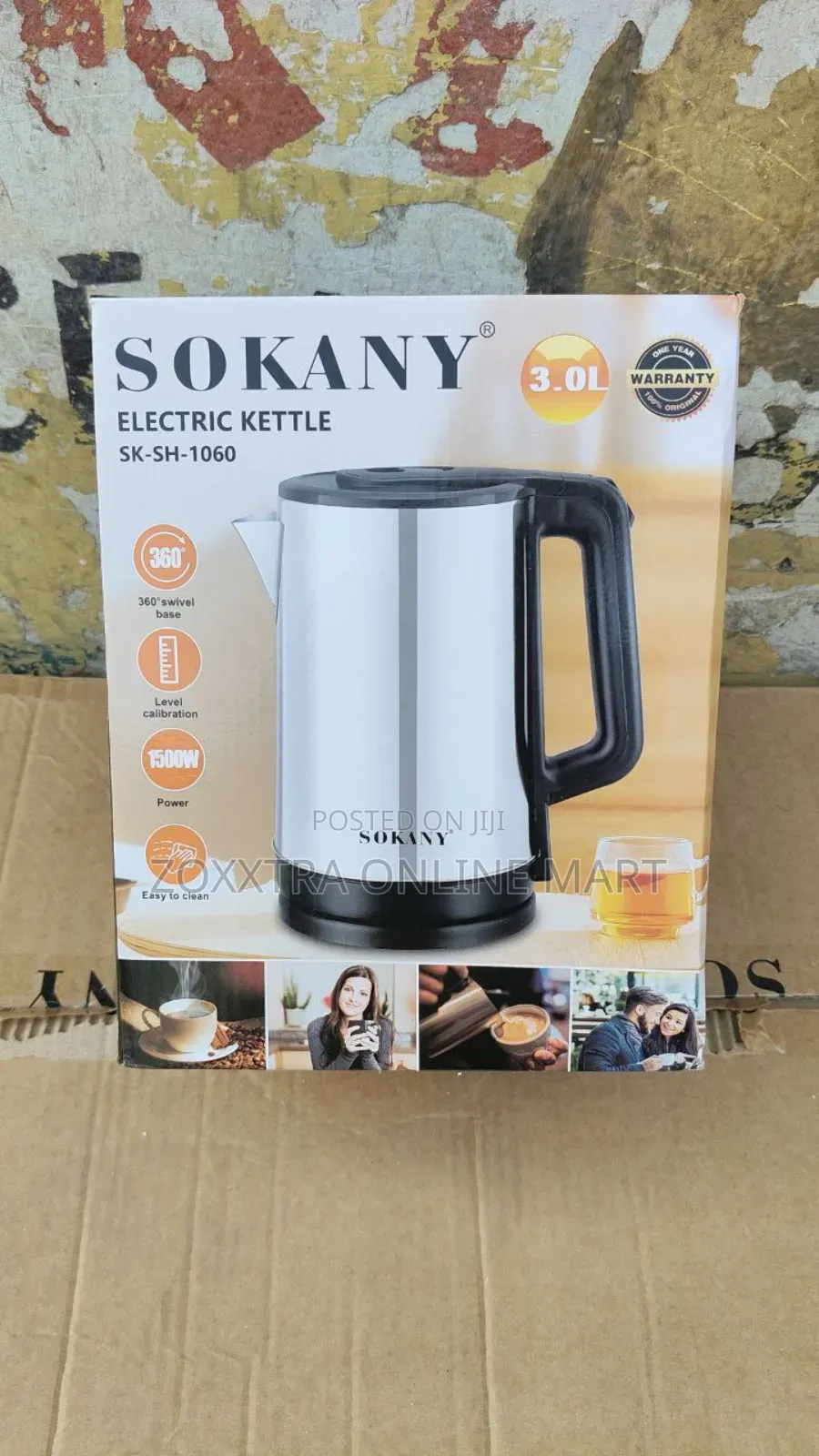 Sokany 3l Electric Kettle