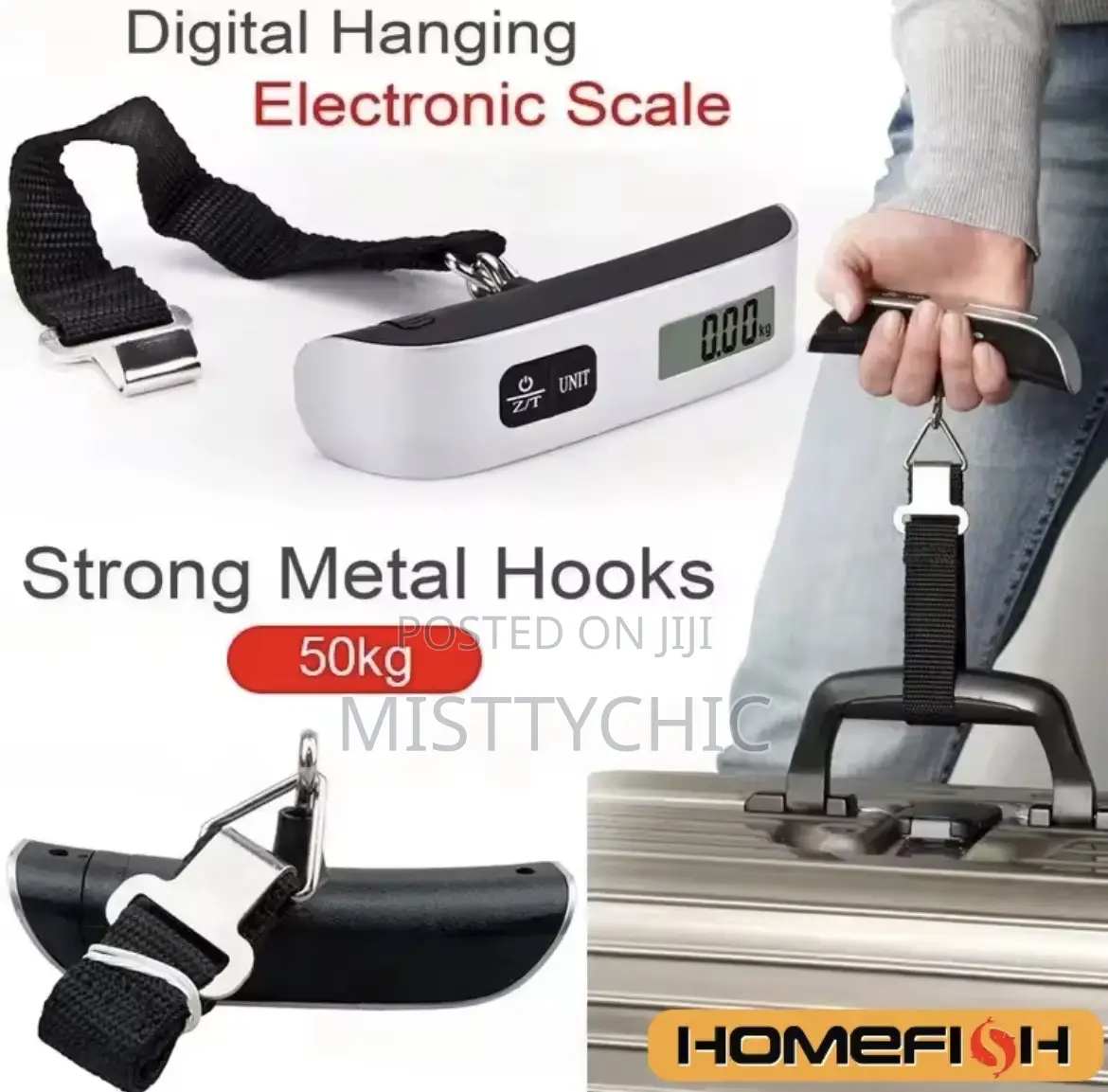 Handheld Digital Luggage Scale