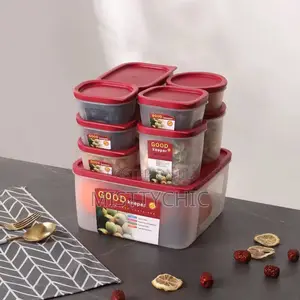 10 in 1 Food Grade Super Airtight Leakproof Storage Container Set