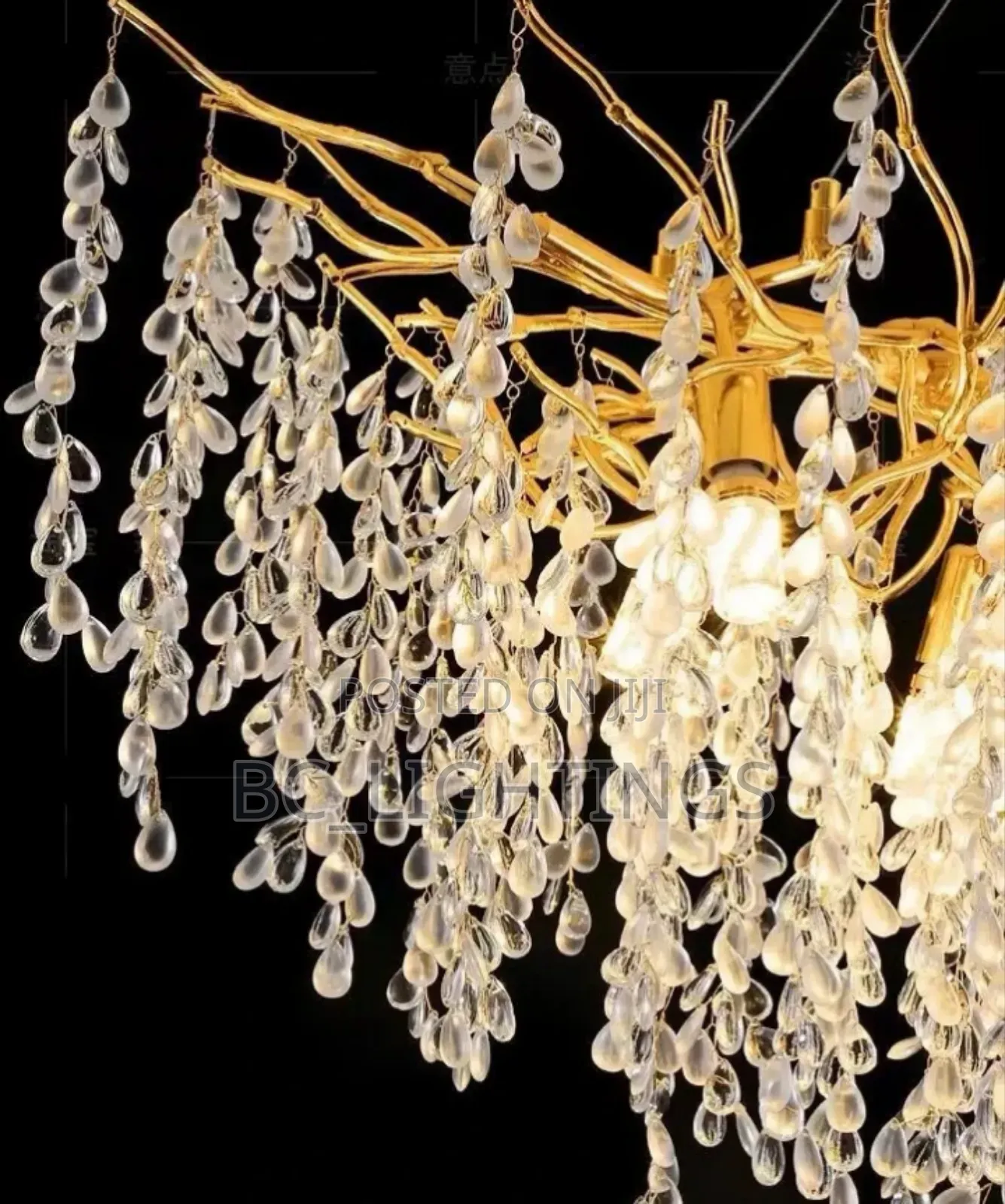 Luxury Crystal Beads Chandelier Light