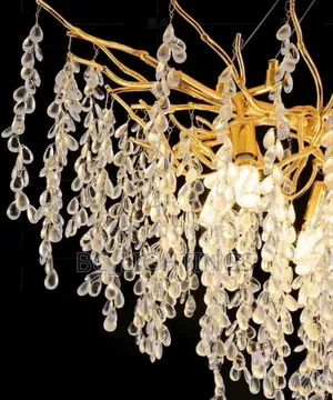 Luxury Crystal Beads Chandelier Light