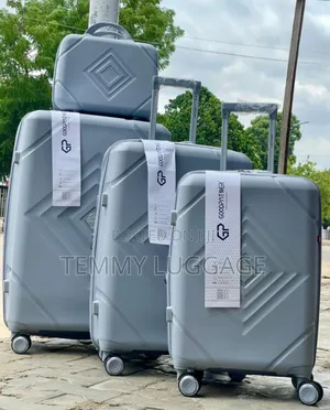 Original Rubber Set of 4 Luggage Boxes