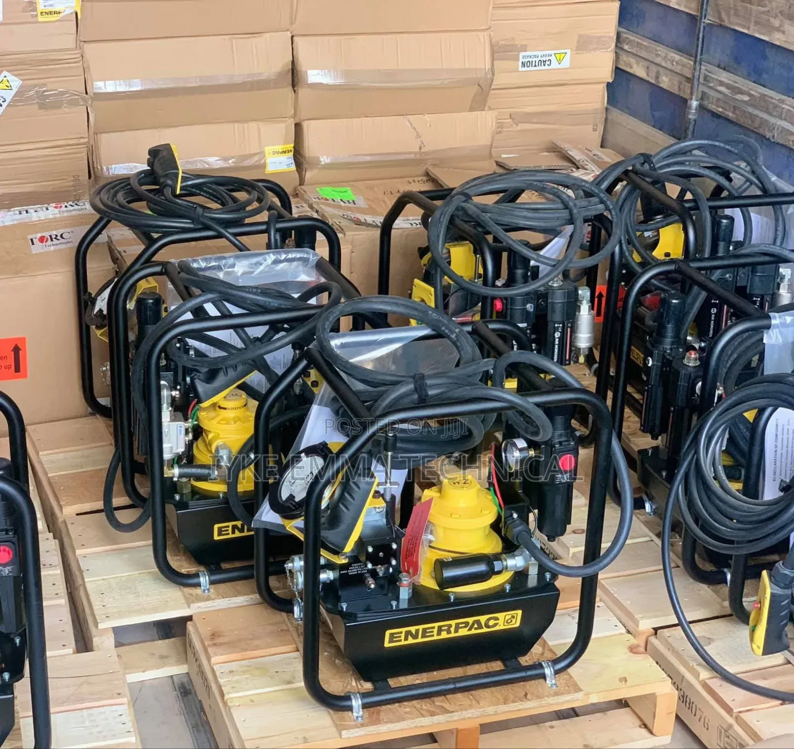 Enerpac Za4-Series Air-Driven Torque Wrench Pumps