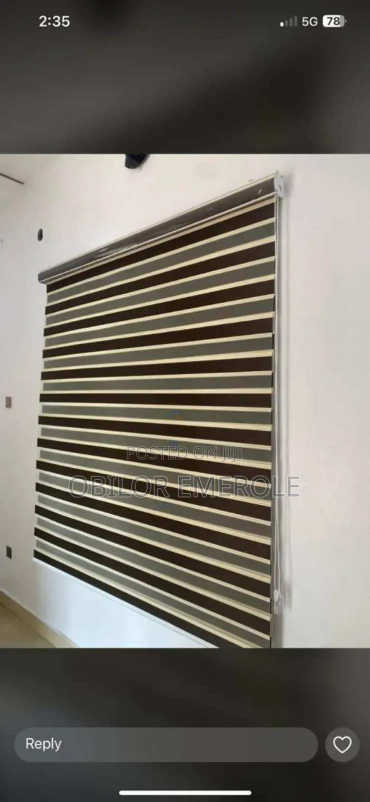 Turkish Day and Night Window Blind