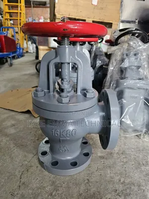 Cast Iron Flanged Angle Globe Valve 80