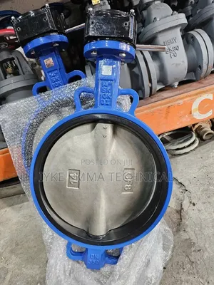Gear Operated Wafer Butterfly Valve Dn 300