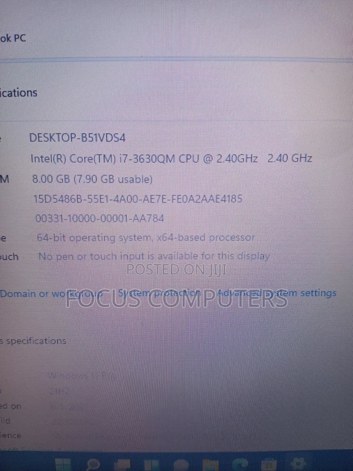 Laptop HP Pavilion Dv6 8GB Intel Core i7 HDD 500GB