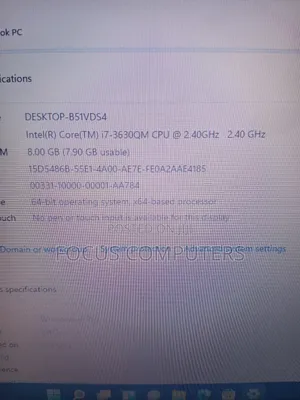 Laptop HP Pavilion Dv6 8GB Intel Core i7 HDD 500GB