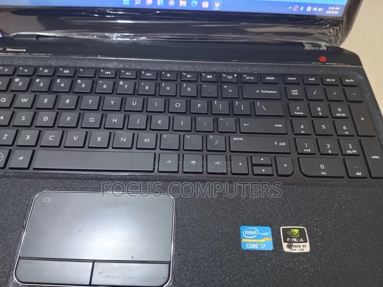 Laptop HP Pavilion Dv6 8GB Intel Core i7 HDD 500GB