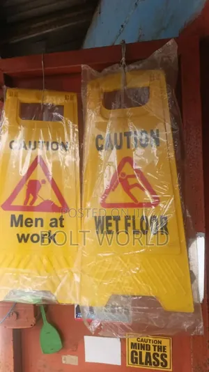 Caution Wet Floor For Safety Signs