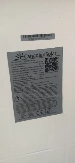 350watts Canadian Solar Panel