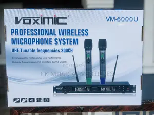 Voximic Professional Digital Wireless Microphone Vm-6000u