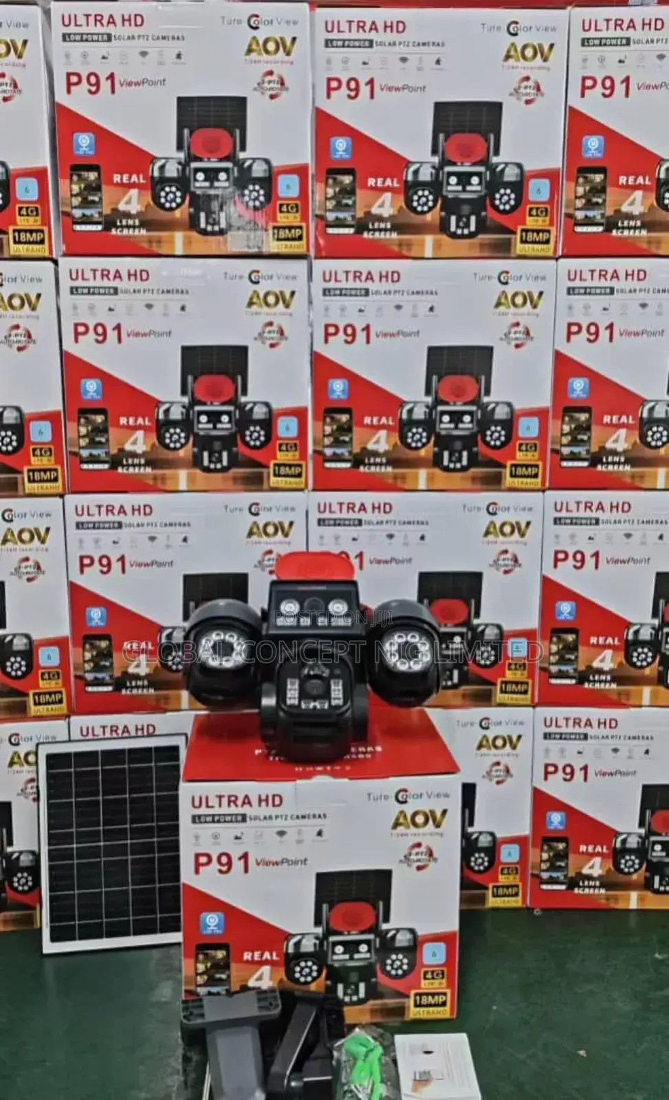 Complete 4 Lens Smart Solar Camera