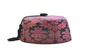 Brocade Smoking Cap | Multiple Colors Available | Men's Smoking Hat
