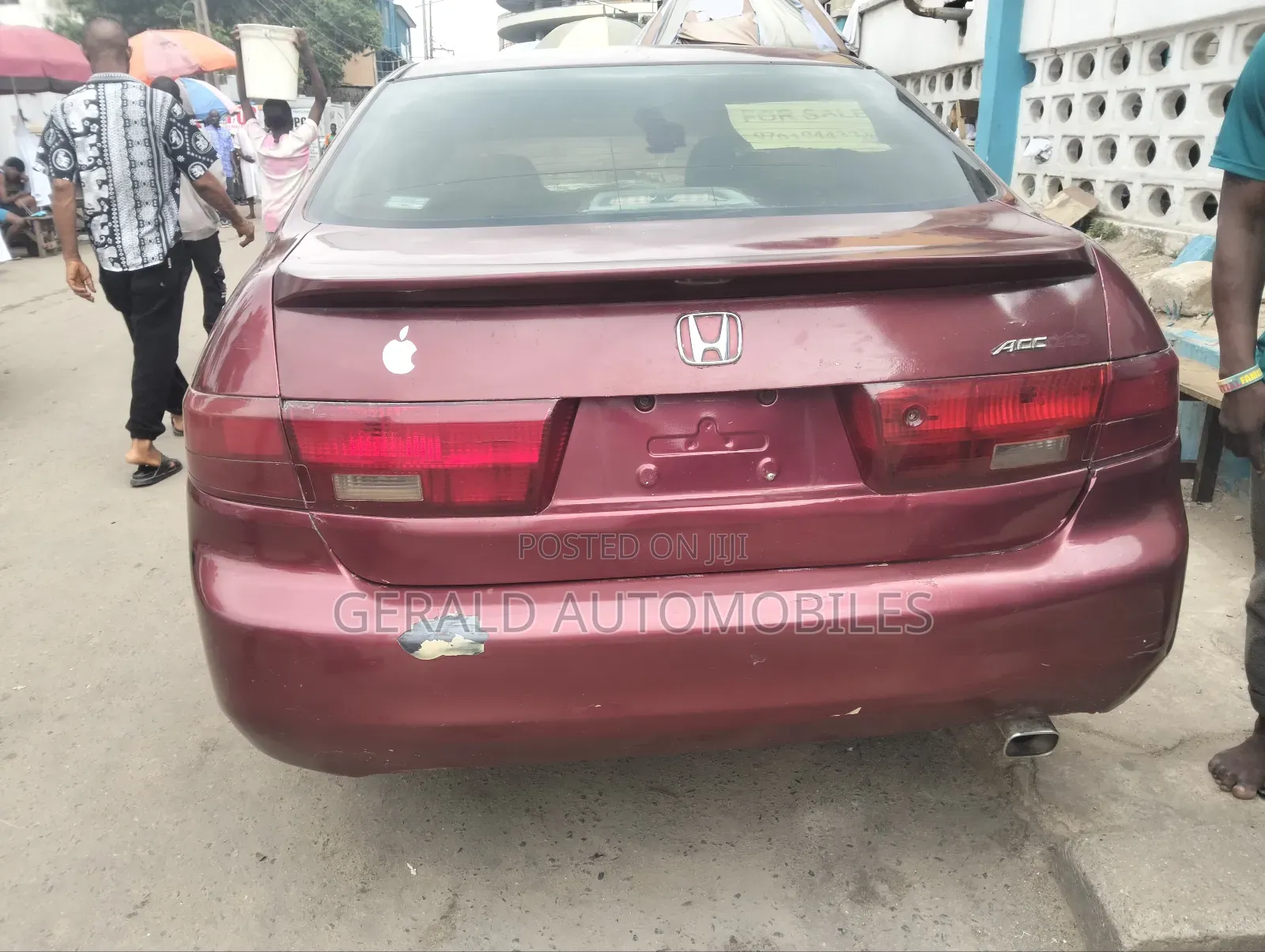 Honda Accord 2.4 Automatic 2003 Red