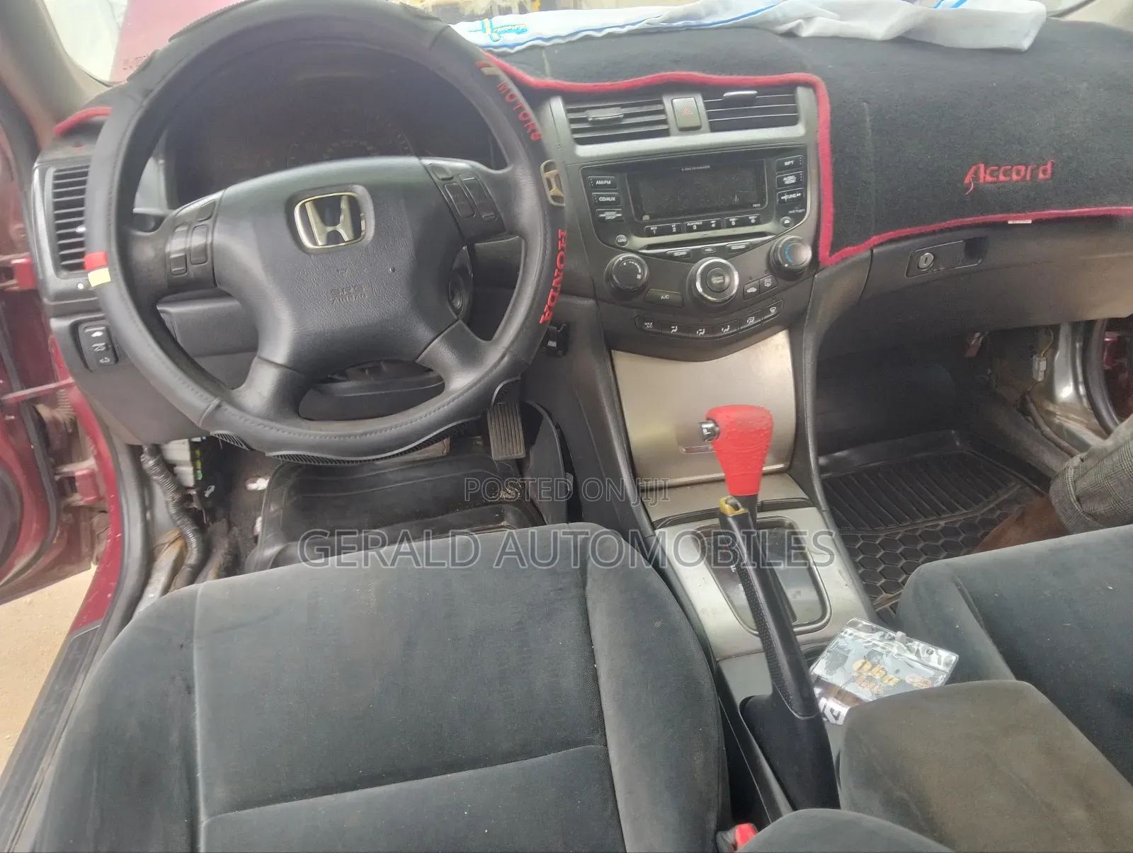 Honda Accord 2.4 Automatic 2003 Red