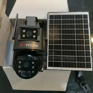 Dual Lens Ptz Solar Camera
