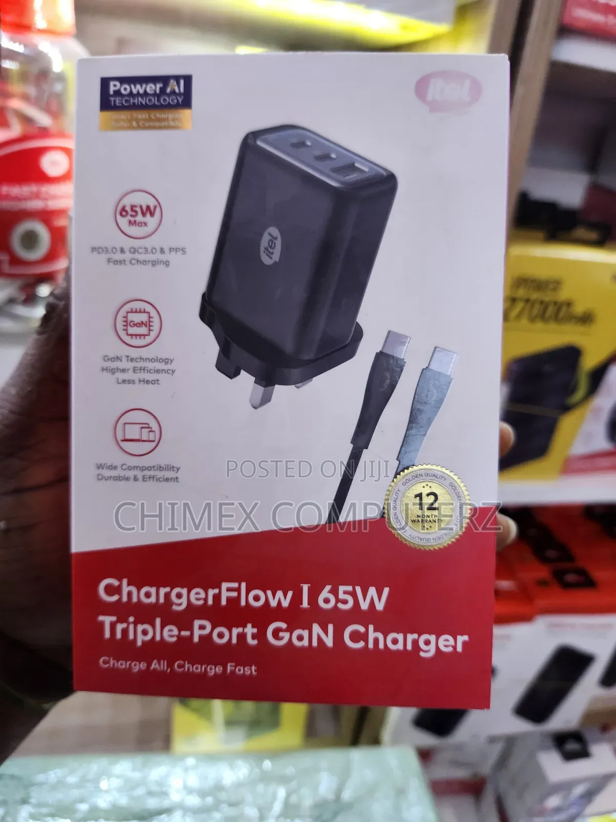 Itel 65w Charger