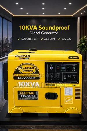 Elepaq 10kva Soundproof Diesel Generator – Super Silent Power