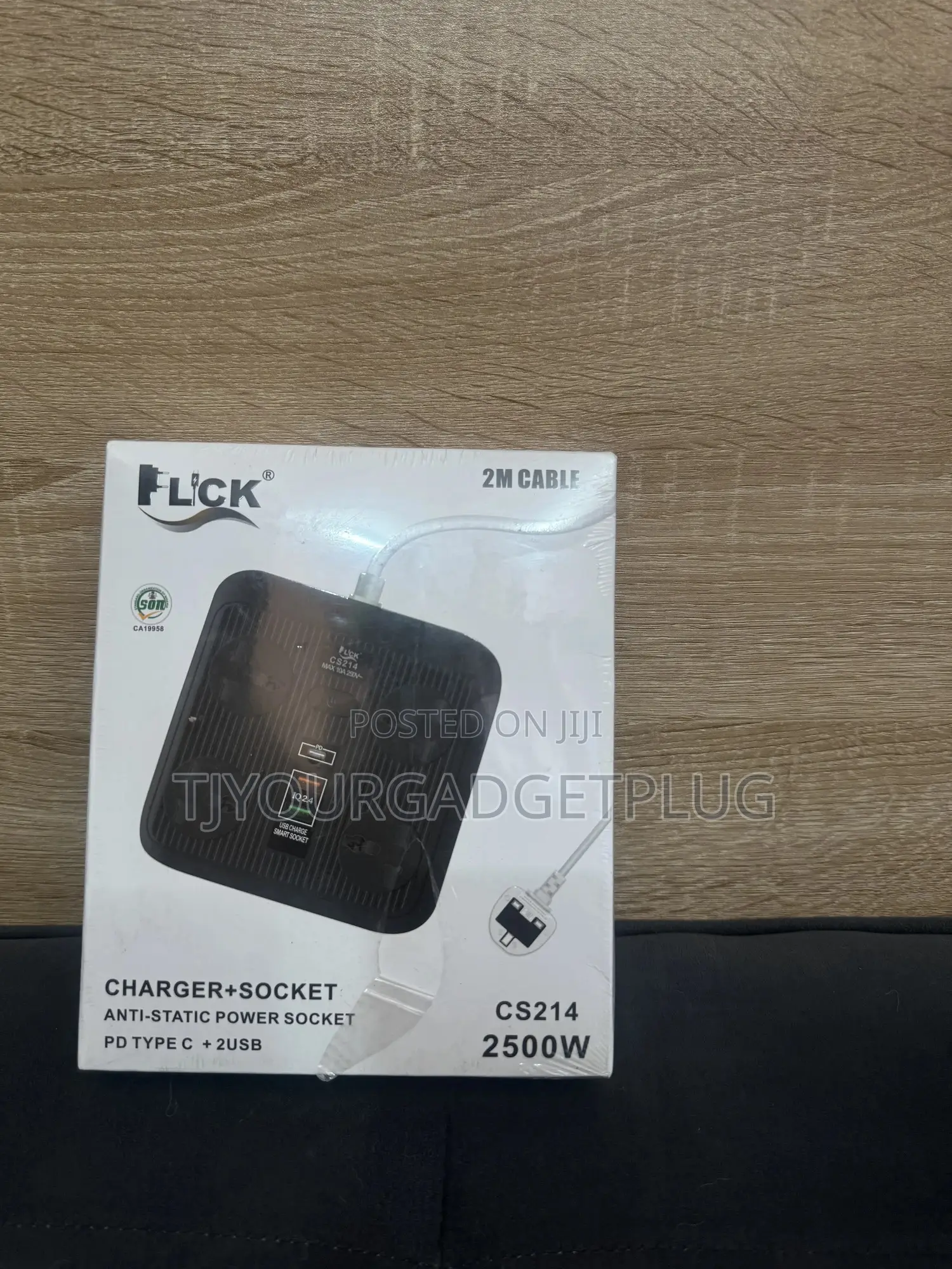 Flick Cs214 4-Way Charger Socket