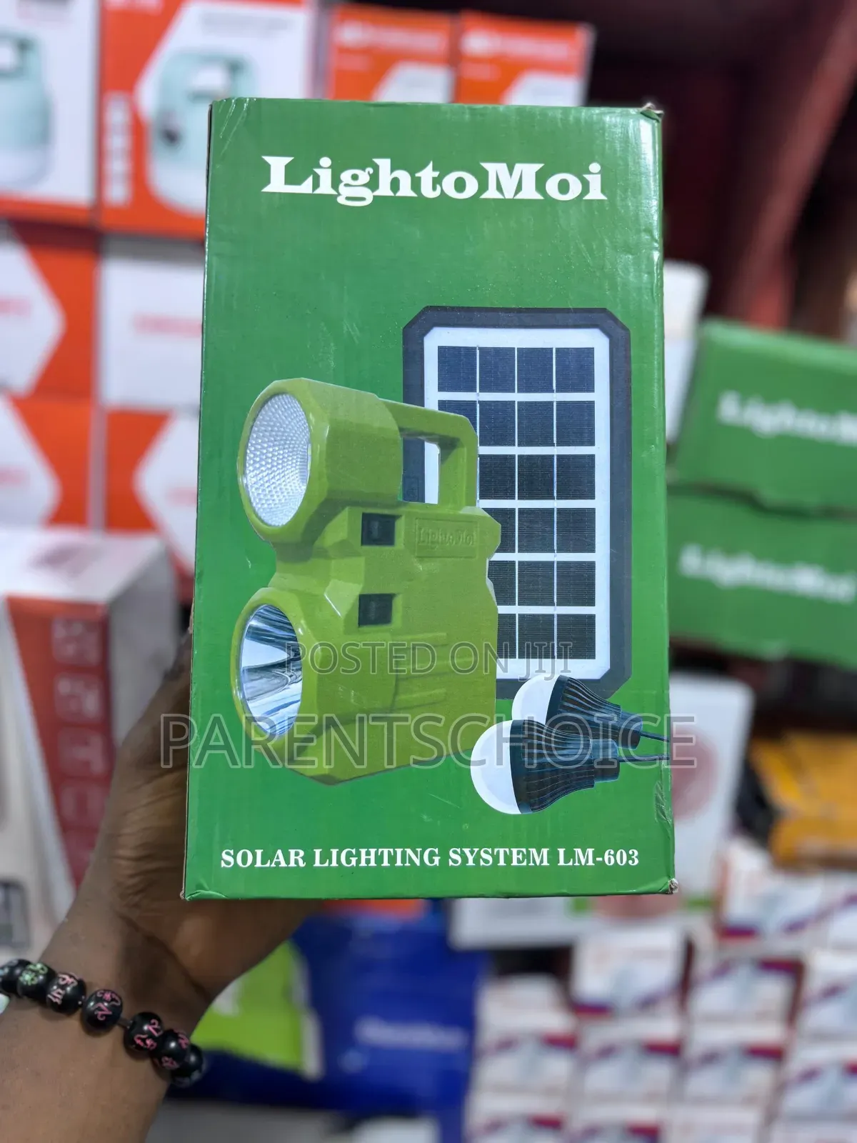Portable Solar Lighting System,