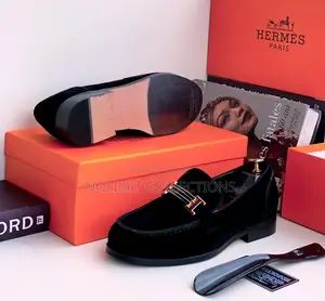 Hermes Leather Loafers With Flat Soles
