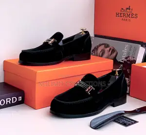 Hermes Leather Loafers With Flat Soles